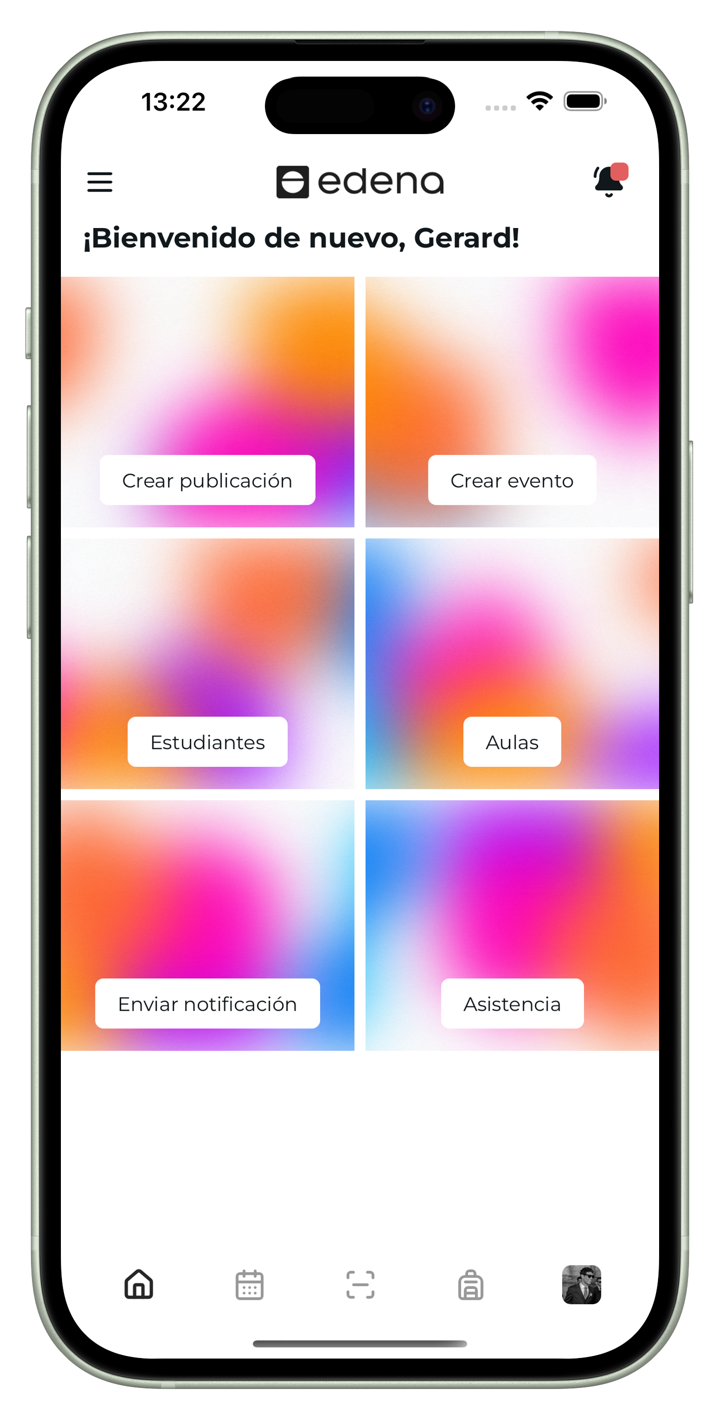 Gestión integral de la app